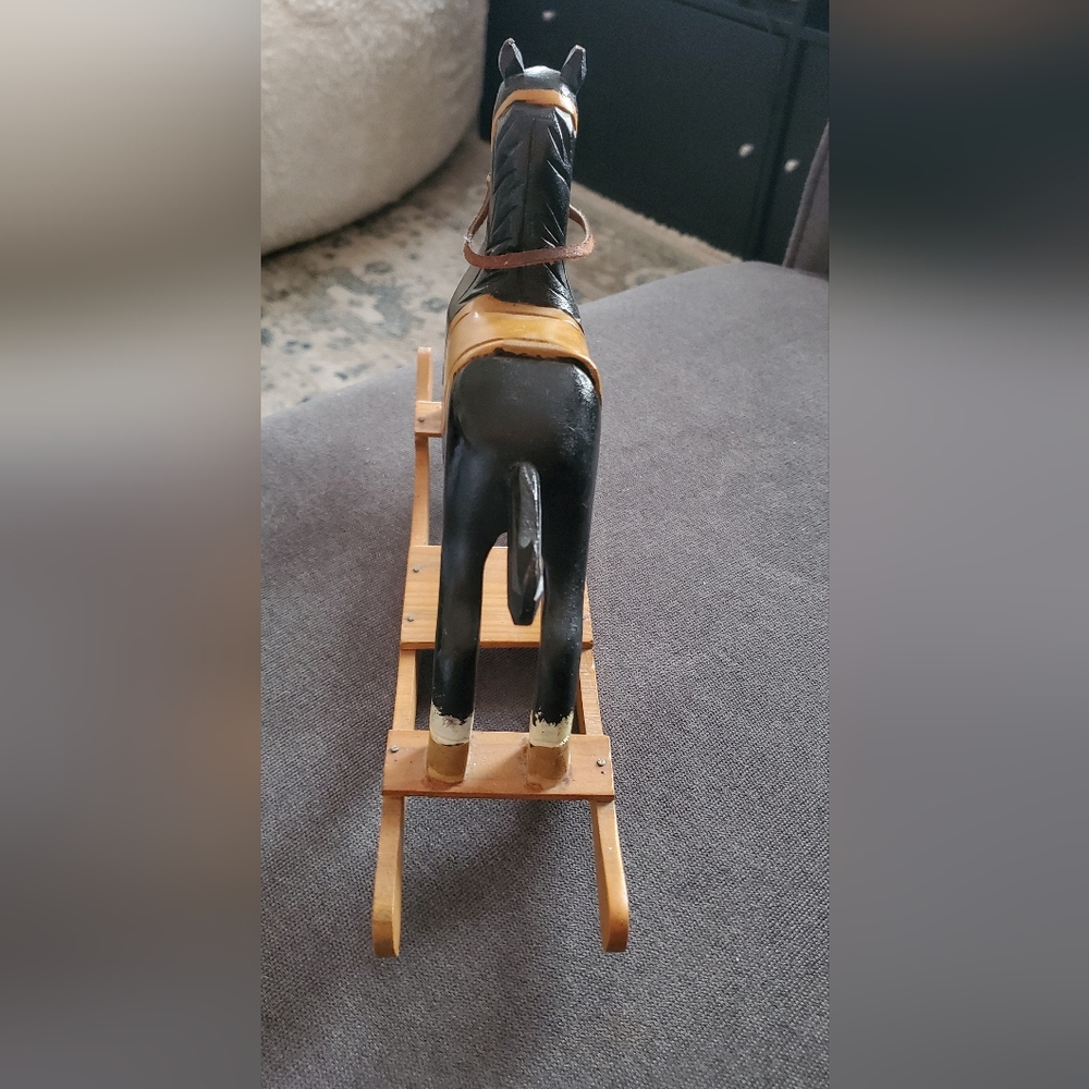 Wooden Rocking Horse - Picture 3 of 3